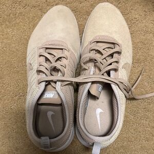 Nike Light Tan Athletic Shoes